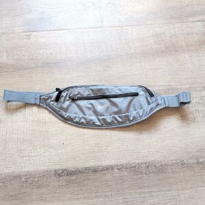 NIKE RUNNING BELT FANNY PACK GRAY 4 1/2 X 12 NIP